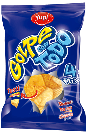 Yupi Golpe Todo Chips 4 Mix