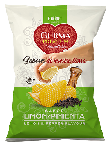 Gurma Potato Chips Fritos Premium Limon