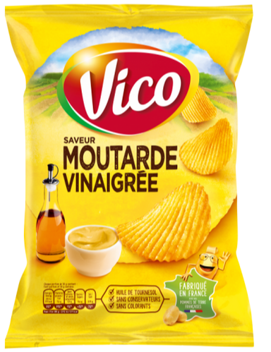 Vico Potato Chips Moutarde