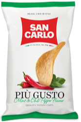 San Carlo Mint Chilli Potato Chips