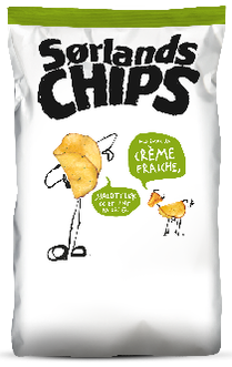 Sorlands Chips Creme Fraiche