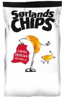Sorlands Chips Paprika