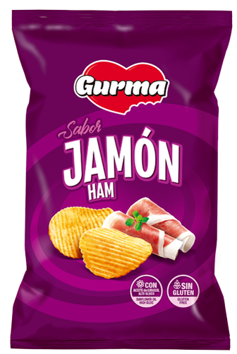 Gurma Potato Chips Fritas Jamon