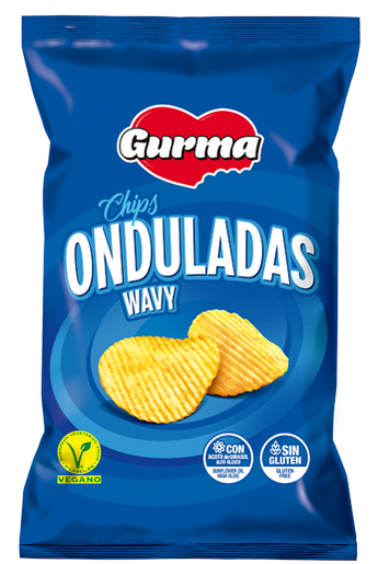 Gurma Potato Chips Fritas Onduladas