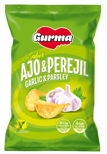 Gurma Potato Chips Fritas Ajo Perejil