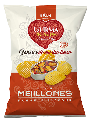 Gurma Potato Chips Fritos Premium Mejillones