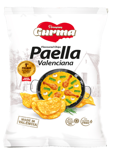 Gurma Potato Chips Fritos Premium Paella