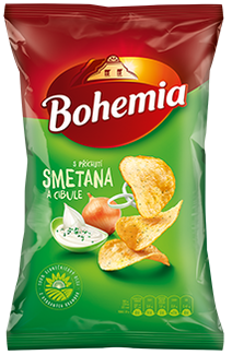 Bohemia Potato Chips Smetana Cream