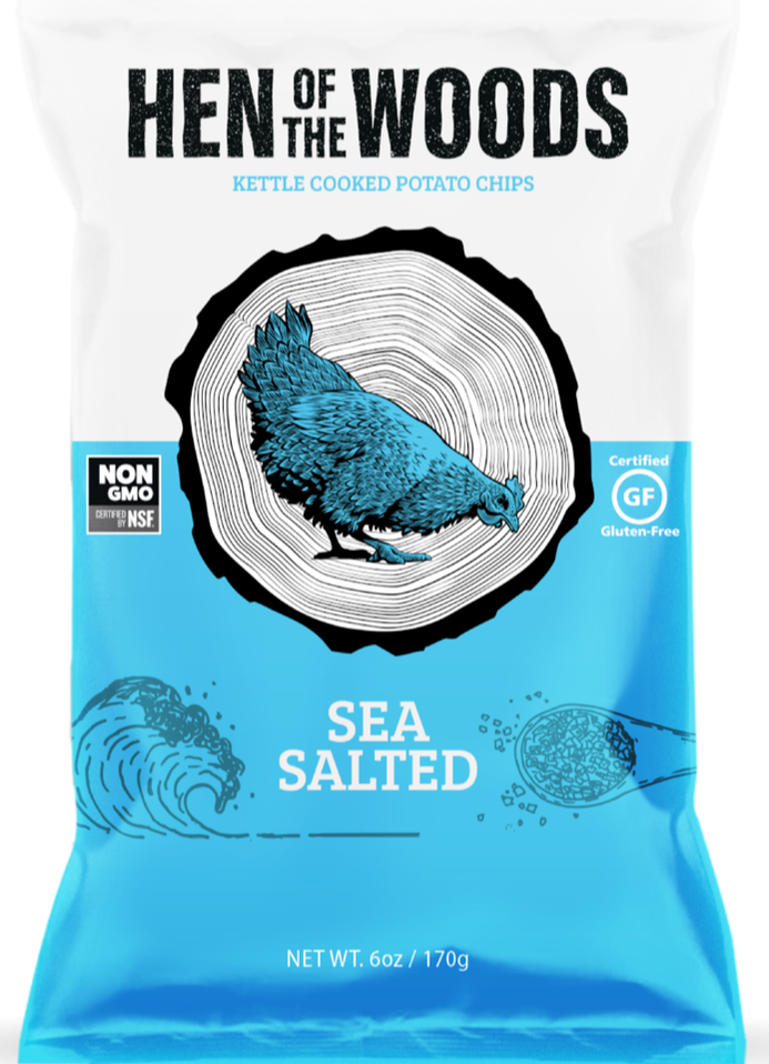 Hen of the Woods Sea Salted Chips