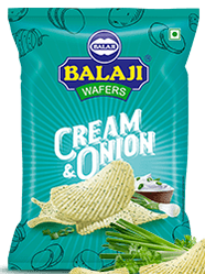 Balaji Wafers Cream Onion