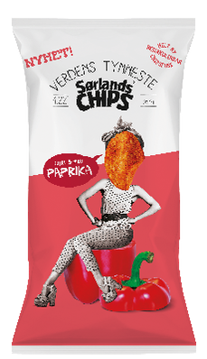 Sorlands Chips Paprika