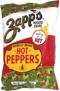 Zapp’s Potbelly Brand Hot Peppers Kettle Cooked Chips Review