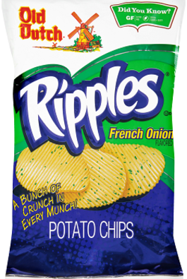 Old Dutch Ripples french Onion Chips