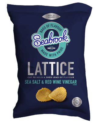 Seabrook Lattice Sea Salt & Red Wine Vinegar Crisps Review
