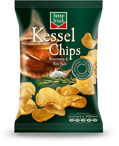 Funny Frisch Kessel Chips Rosemary Salt