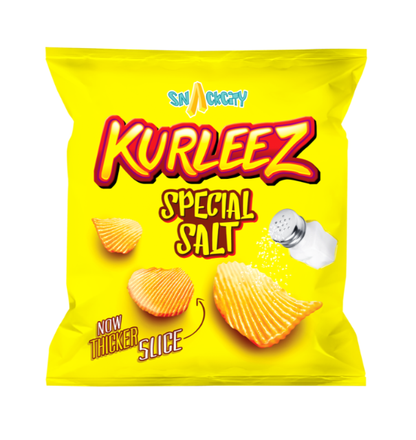 SnackCity Potato Chips Kurleez Salt