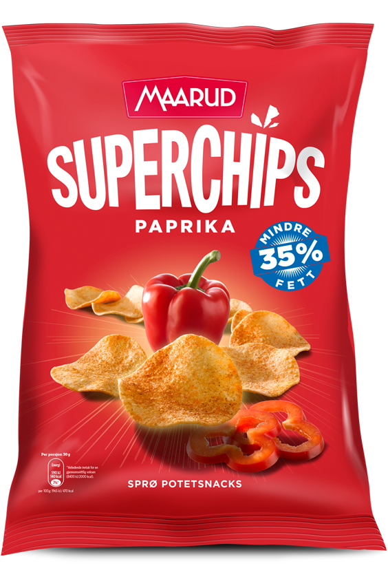 Maarud Chips Superchips Paprika