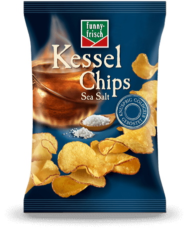 Funny Frisch Kessel Chips Salt 