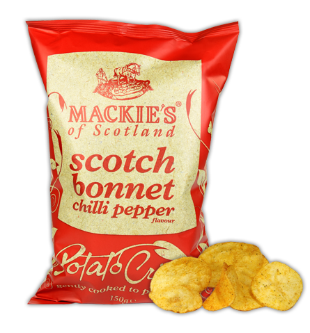 Mackie’s of Scotland Scotch Bonnet Chilli Pepper Crisps Review
