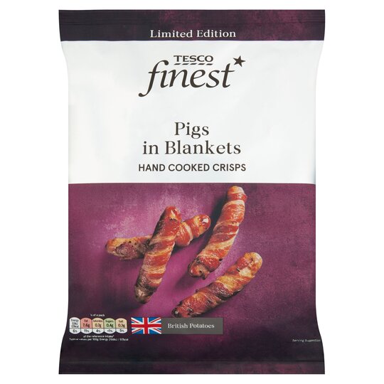 Tesco Finest Pigs in Blankets Hand Cooked