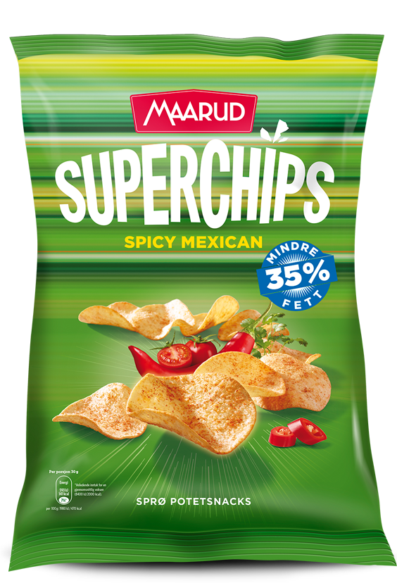 Maarud Chips Superchips Mexican