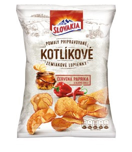 Slovakia Potato Chips Kotlikove Paprika