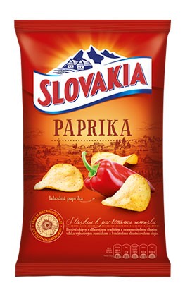 Slovakia Potato Chips Paprika