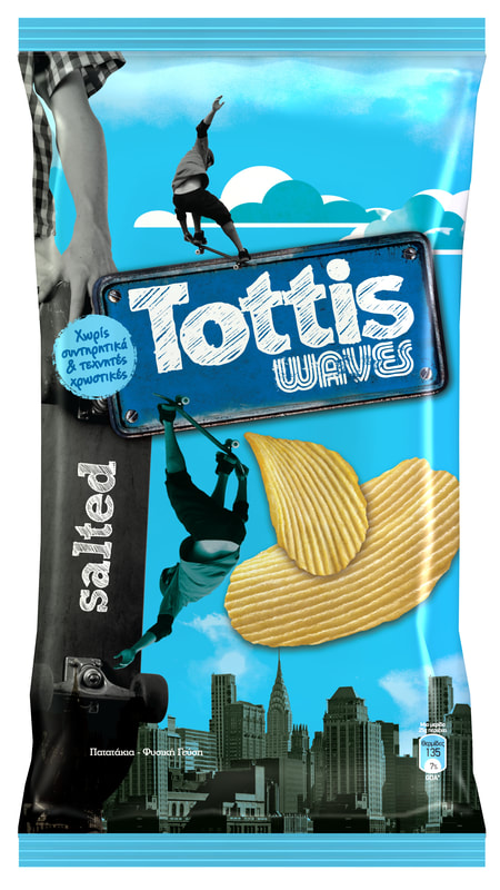 Tottis Potato Chips Salt