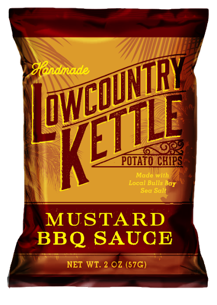Lowcountry Kettle Mustard BBQ Sauce Chips