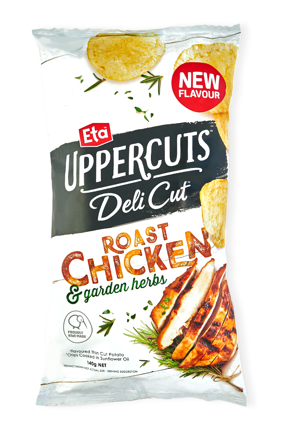 Eta UpperCuts Potato Chips Chargrilled Chicken & Herbs