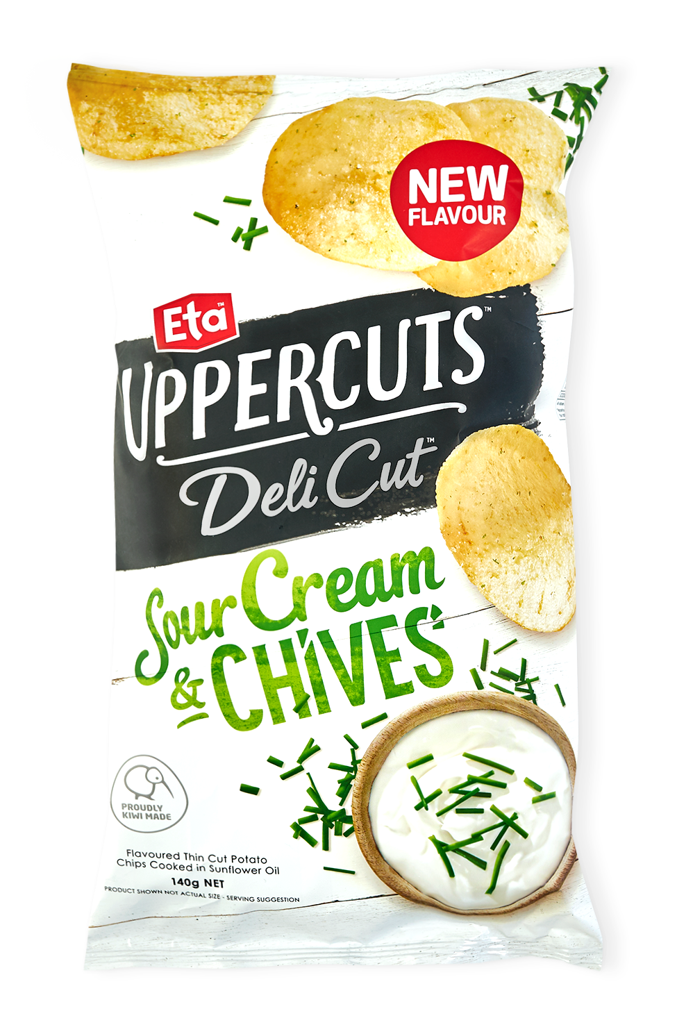 Eta UpperCuts Potato Chips Sour Cream Chives