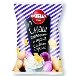 Patella Chips Sour Cream Onion