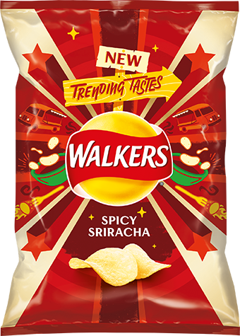 Walkers Spicy Sriracha Crisps