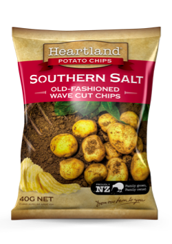 Heartland Potato Chips Southern Salt